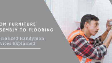 From Furniture Assembly to Flooring: Specialized Handyman Services Explained